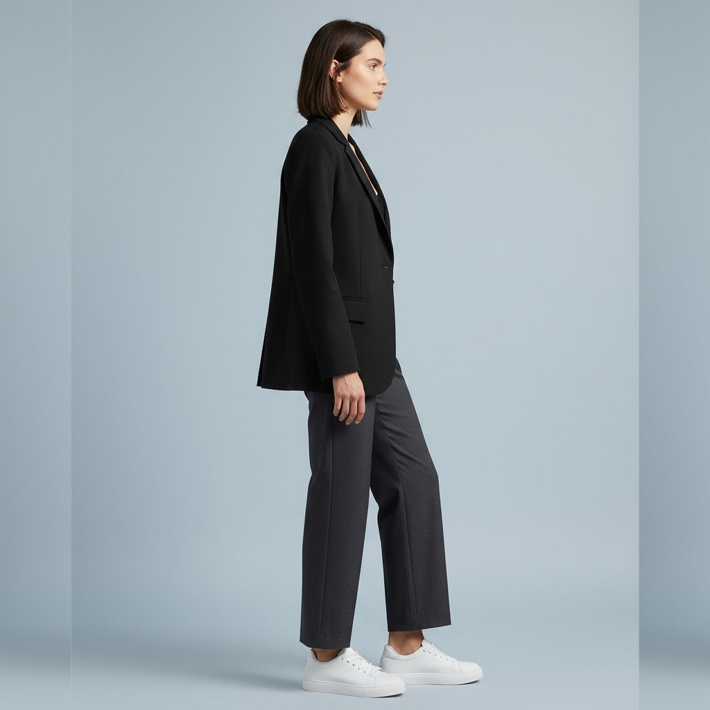 Zaynna White Casual Sneakers