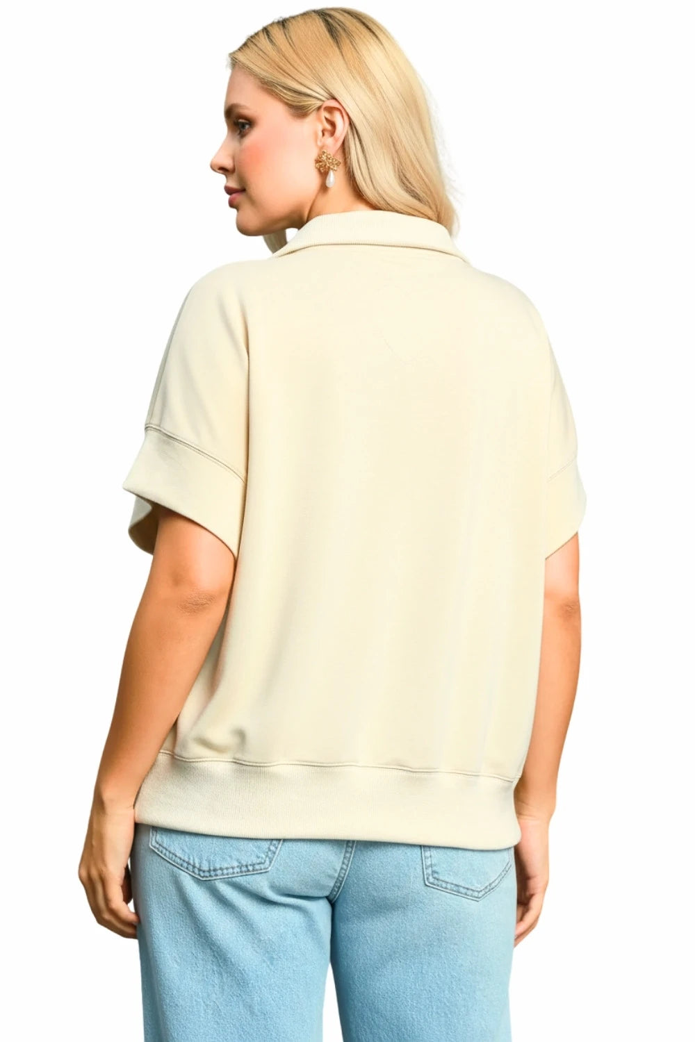 Blusa Zaya Half-Zip Top