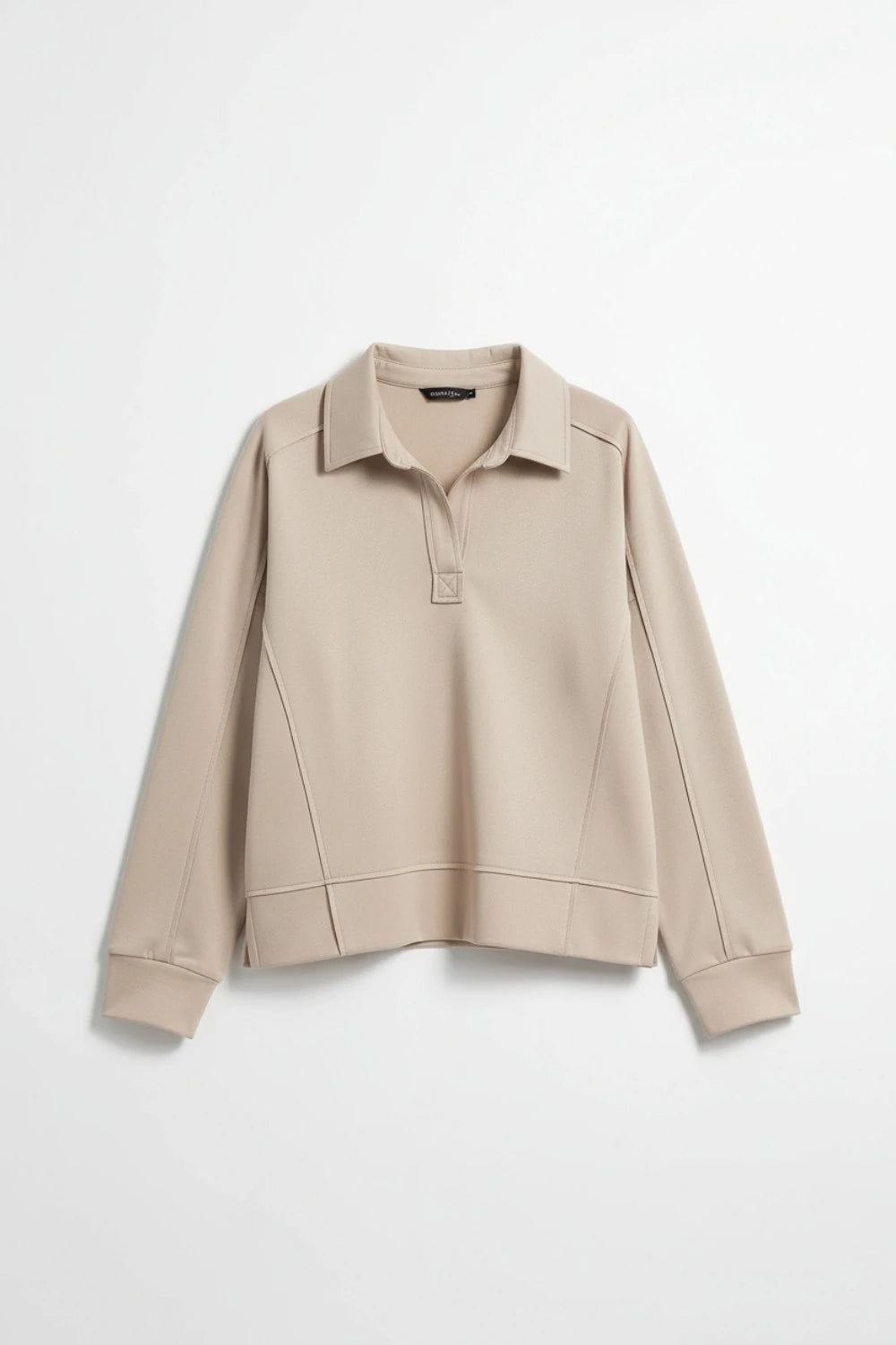 Jorgina Long Sleeve Polo Top