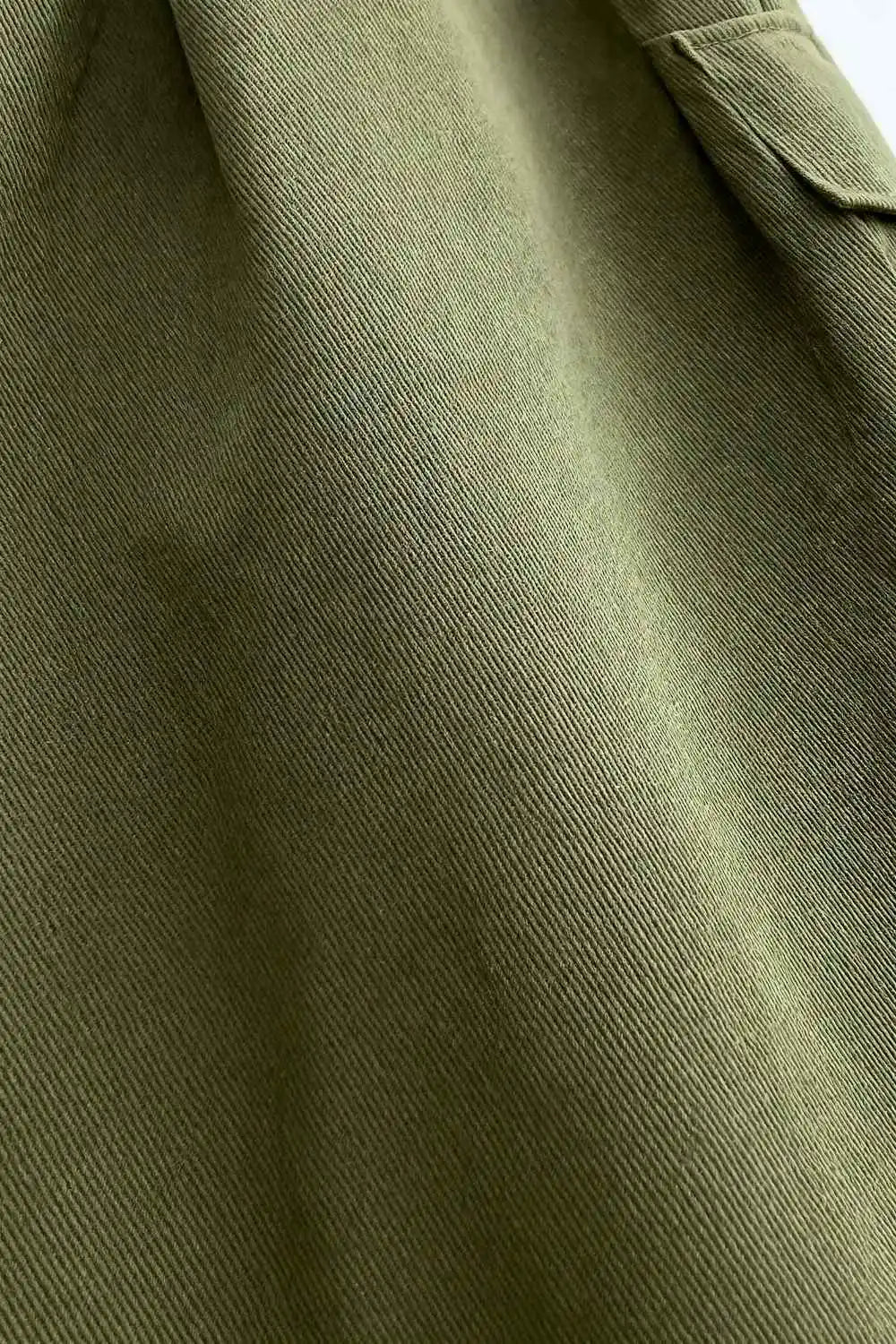 Ruched Wide Leg Pants with Pockets