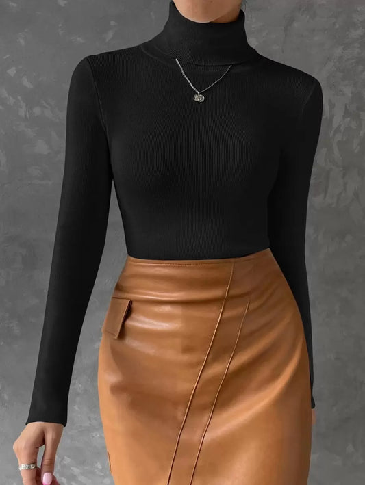 [BUY 1 GET 2]  Women's Roll-Neck Jumper