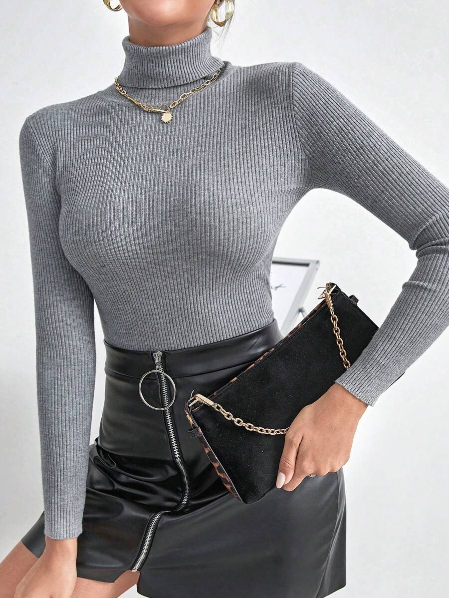 [BUY 1 GET 2]  Women's Roll-Neck Jumper