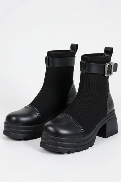 Zafira Block Heel Boots