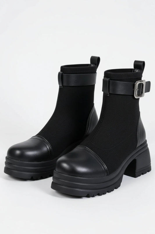 Zafira Block Heel Boots