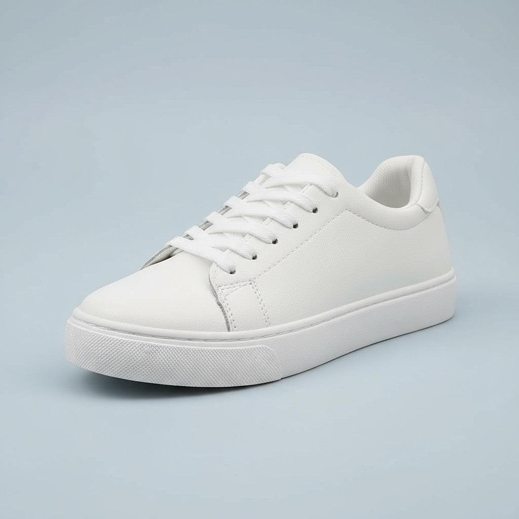 Zaynna White Casual Sneakers