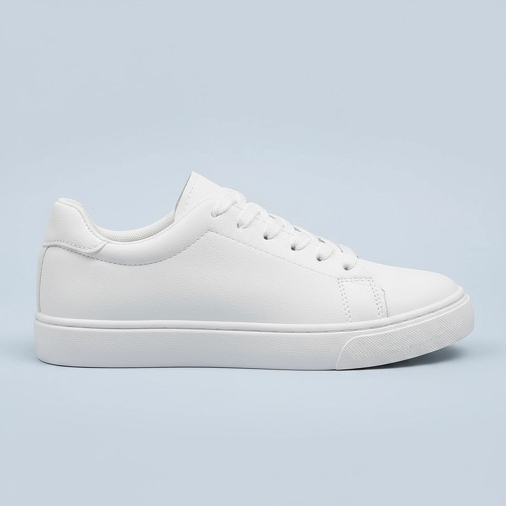 Zaynna White Casual Sneakers