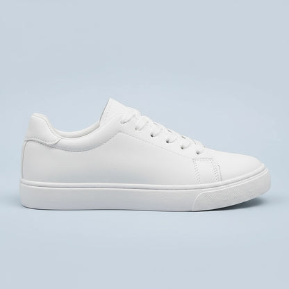 Zaynna White Casual Sneakers