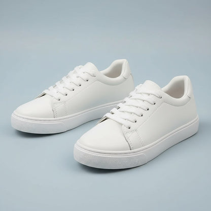 Zaynna White Casual Sneakers