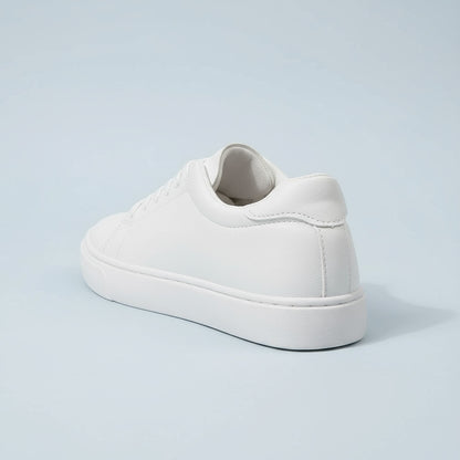 Zaynna White Casual Sneakers